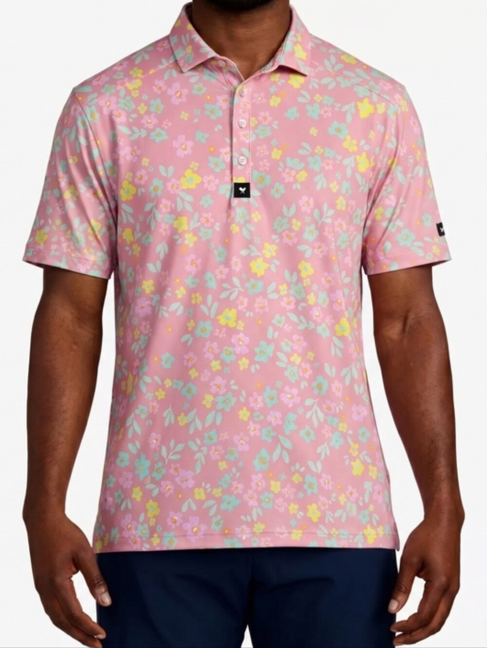 Bad Birdie Printed Polo L